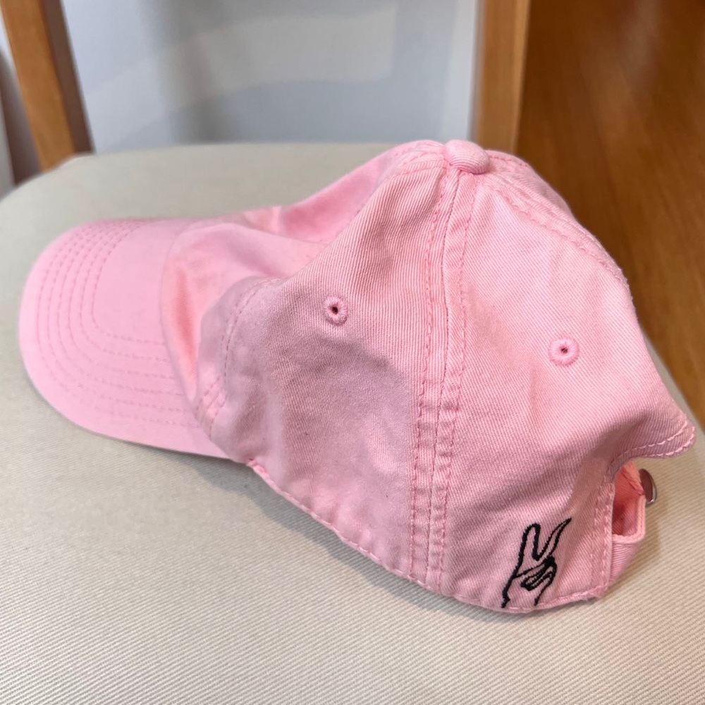 Pink cap for women and kids